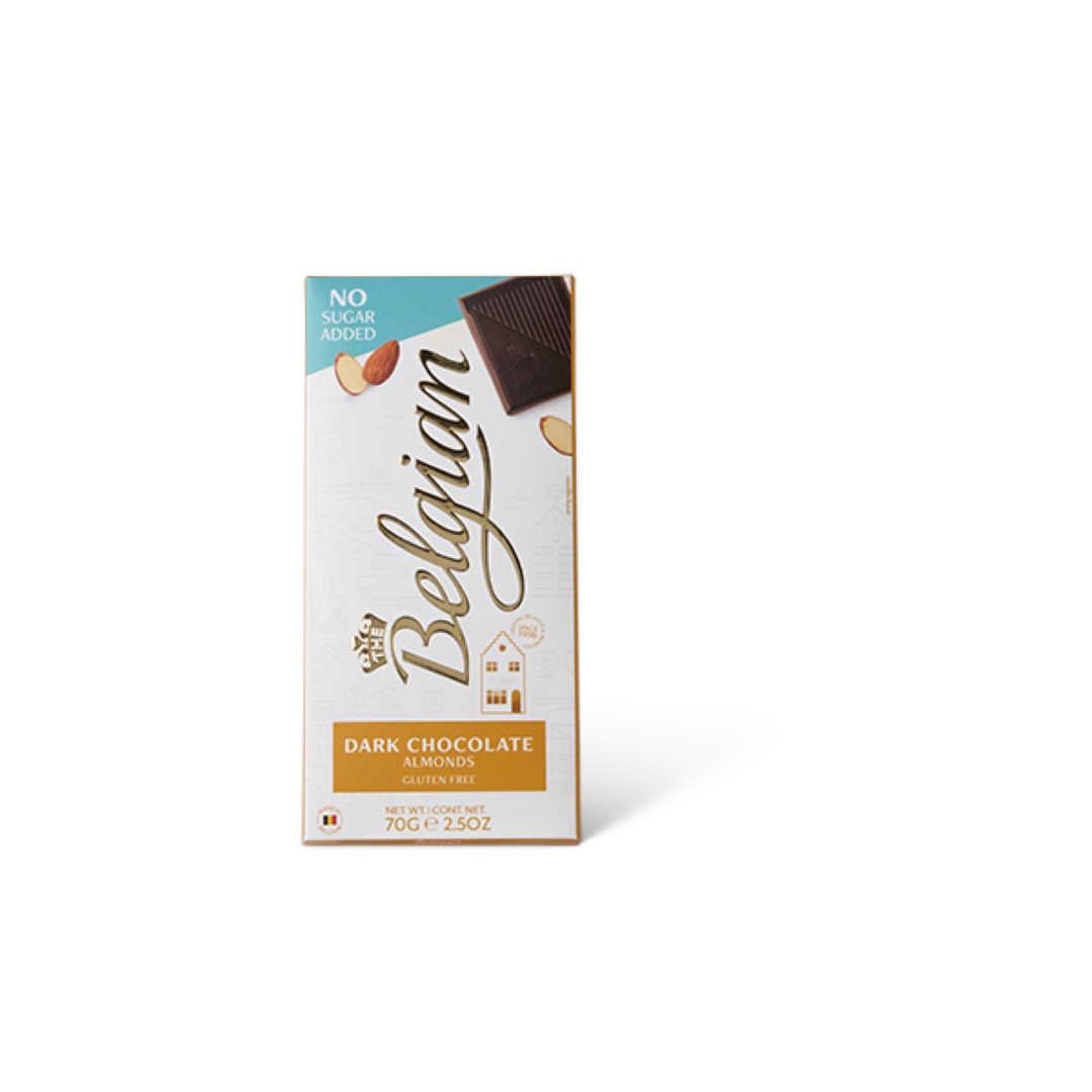 THE BELGIAN NAS DARK CHOC WITH ALMOND 100